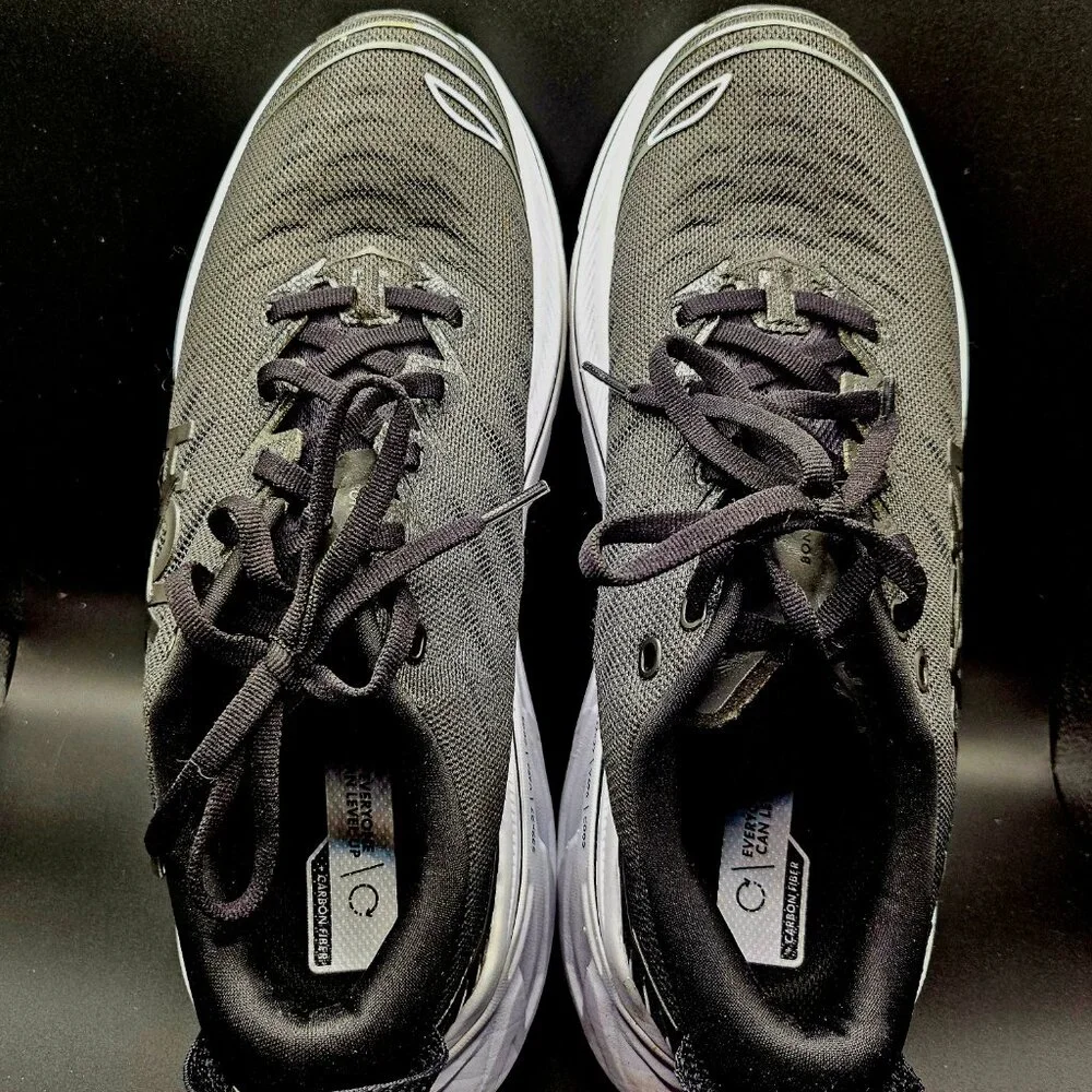 HOKA One One in Black, Size Women 9, Used Once, Almost Brand New Condition - Picture 3 of 8
